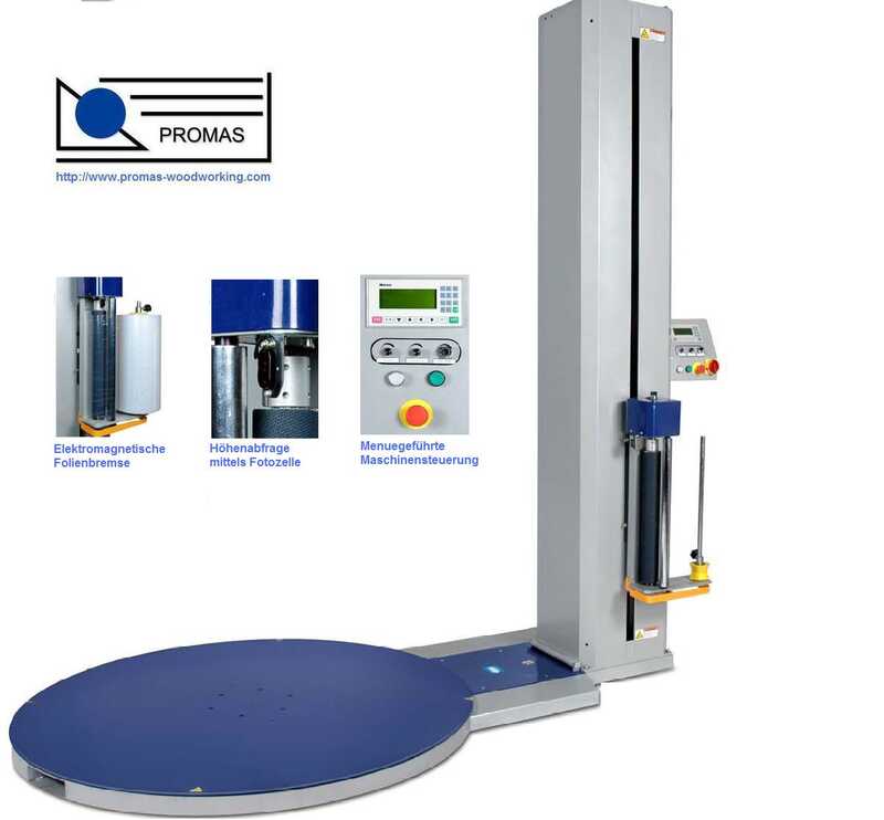 Promas Pallet Winding Machine - NEW PM 2 main picture