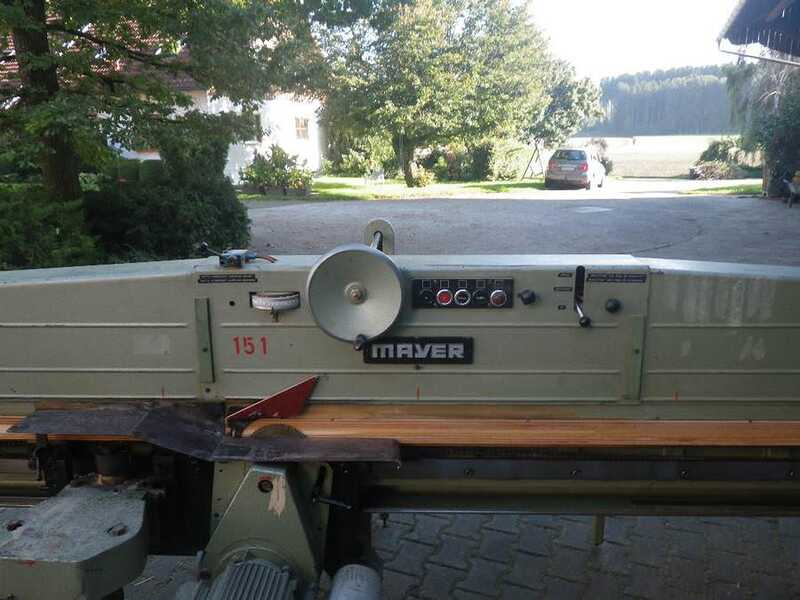 Mayer Veneer Saw with planing head - second-hand FSK (3)