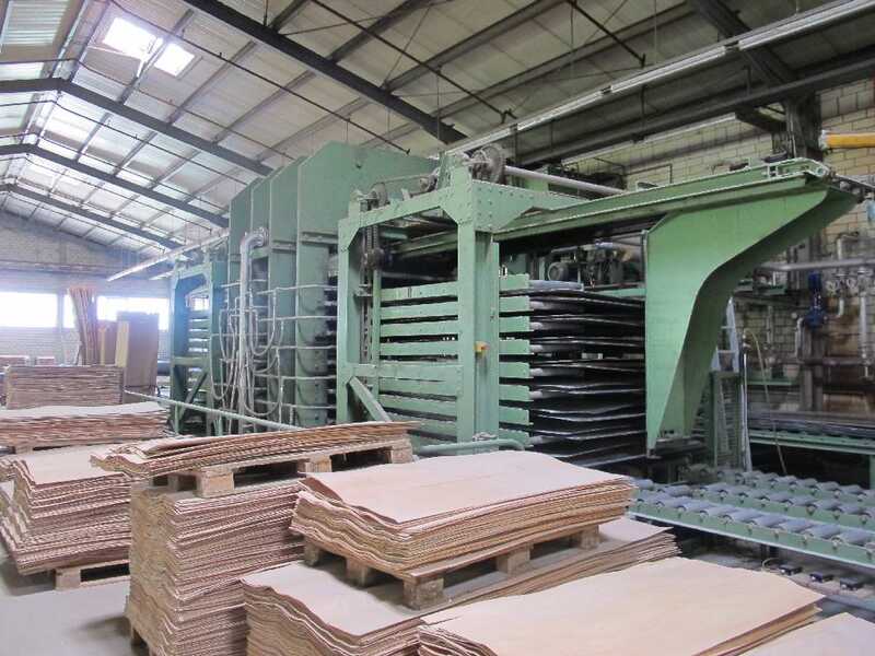 Siempelkamp Plywood Press Line - second-hand main picture