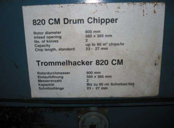 Bruks Drum Shredder - second-hand 820 CM (2)