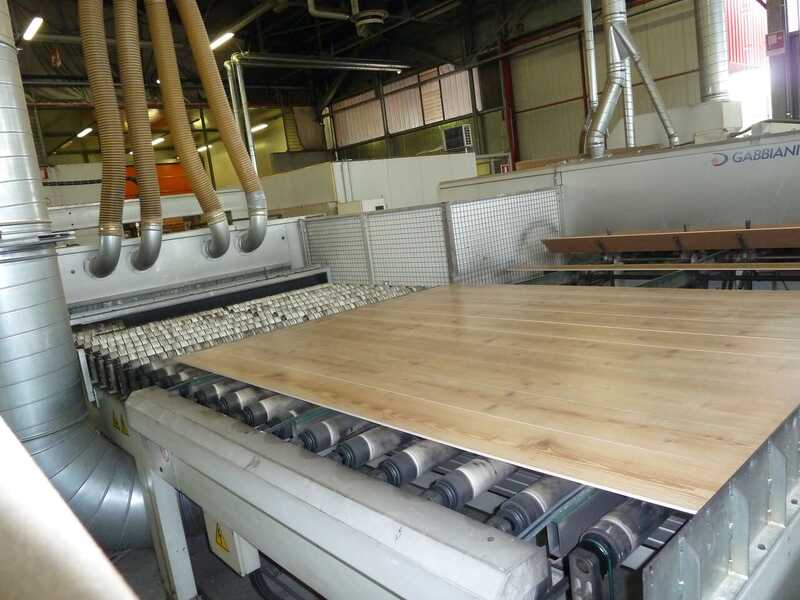 Gabbiani Laminate Flooring Line - second-hand (1)