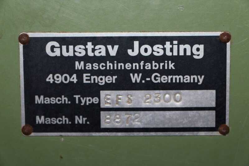 Josting Veneer Guillotine - second-hand EFS 2300 (12)