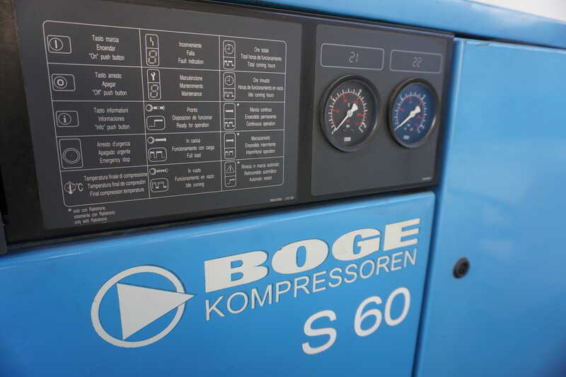 Boge Screw Compressor - second-hand S 60 (1)