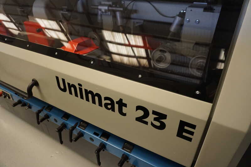 Weinig Станок 4-х сторонний строгальный - бывший в употреблении Unimat 23 E (4)