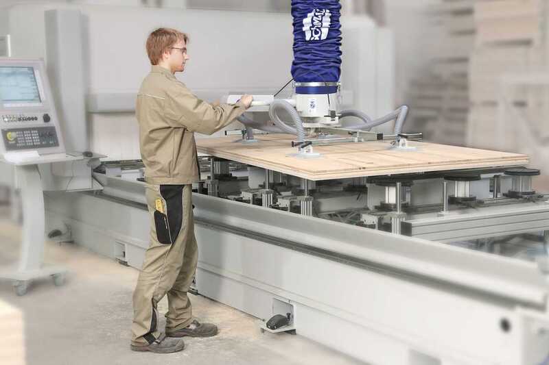 Schmalz Vacuum Lifting Device with Slewing Crane - NEW Jumbo Ergo 140 (1)