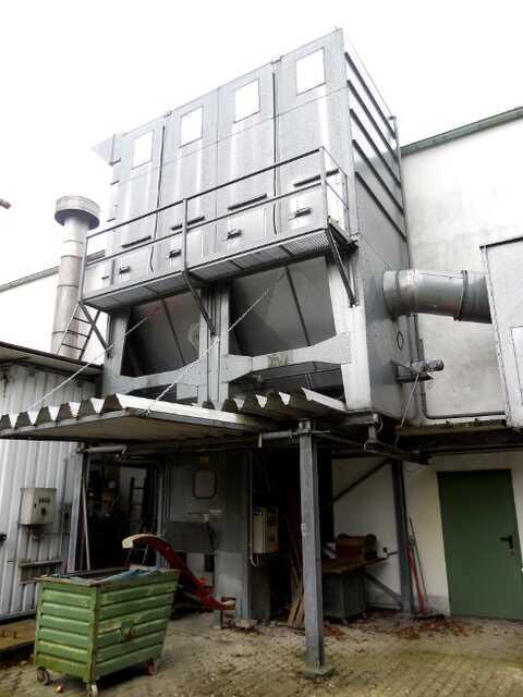 Dust Control Dust Extraction System with Briquetting Press - second-hand (4)
