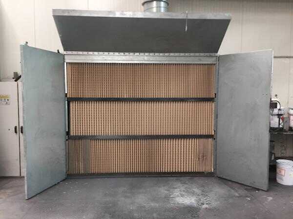Rippert Spray Booth with Drying Separation - second-hand RTS main picture