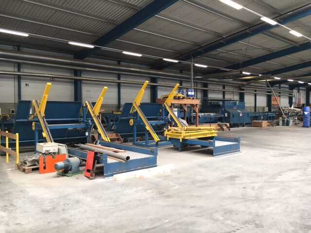 Obel Pedersen High-Frequency Gluing Plant / Solid Wood Gluing Line - second-hand (9)