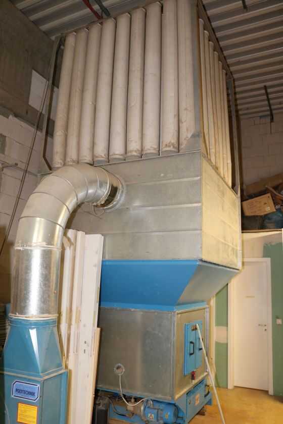 Höcker Polytechnik Briquetting Press and Filter System - second-hand (1)