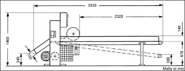 Josting Дробилка для отходов шпона с ленточным транспортером - бывшая в употреблении FAZ 100 (5)