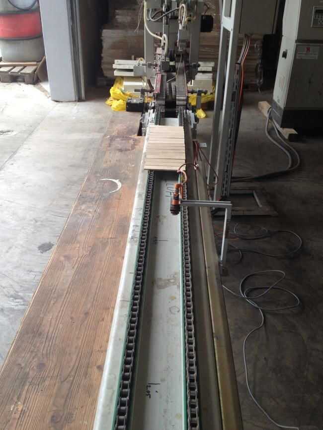 Kraft Solid Wood Slat Gluing Line - second-hand (4)
