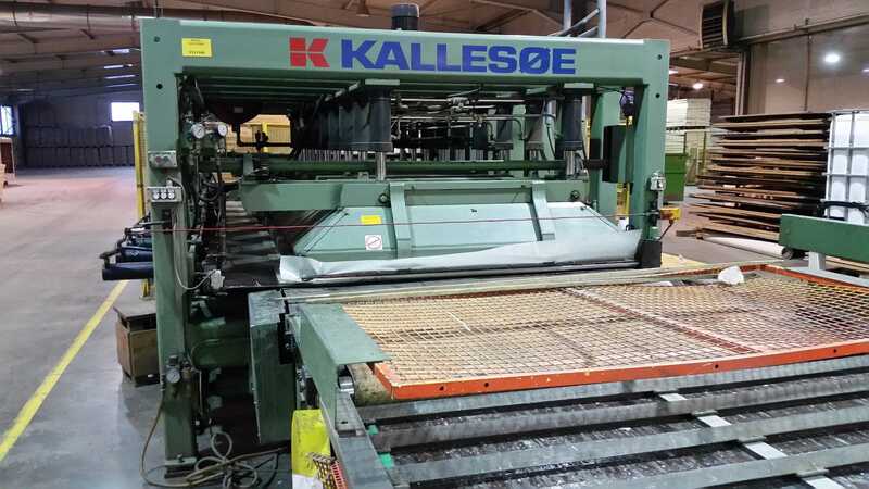 Kallesoe Пресс для сращивания древесины - бывший в употреблении (5)