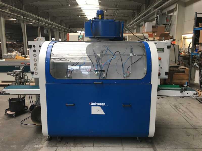 Uniwood Spraying Machine for Profile Strips - second-hand (12)