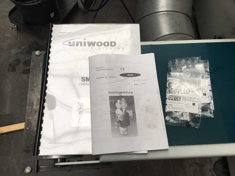 Uniwood Лакораспылительный станок для отделки реек - бывший в употреблении (21)