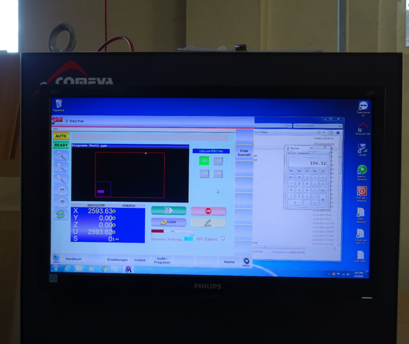 Comeva Обрабатывающий центр с ЧПУ - бывший в употреблении MEX V 21/32 (9)