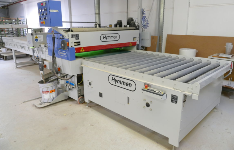 Hymmen Roller Coater / Sealer Application Machine with UV-Dryer - second-hand Proficoater main picture