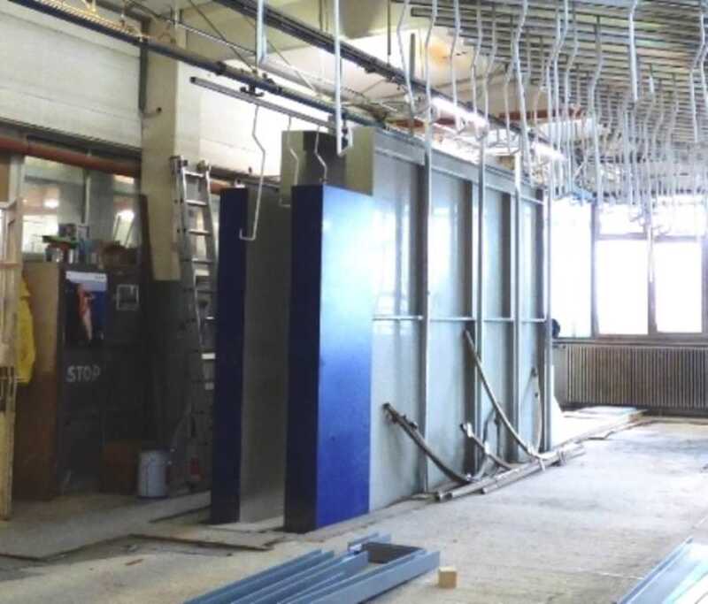 Rang & Heine Flow Coating System with Suspension Track - second-hand Flowcomat (2)