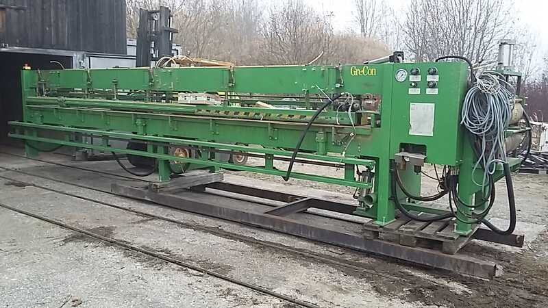 GreCon Finger Jointing Line for Long Wood - second-hand OK (16)