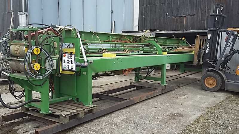 GreCon Finger Jointing Line for Long Wood - second-hand OK (17)