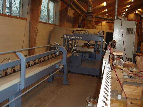 Spanevello Finger Jointing Line - second-hand HERON A (2)