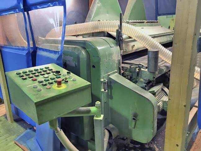Kupfermühle Wide Planing / Gluelam Planing Machine  - second-hand DOMA (7)