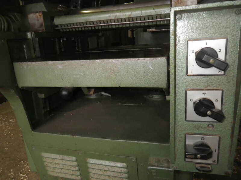 Löwer Surface and Thickness Planer - second-hand (4)