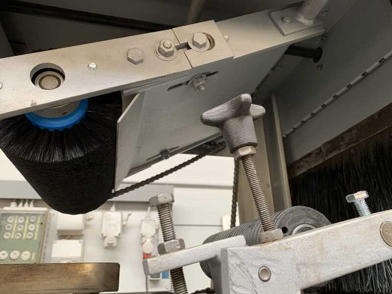 Schiele Станок для пропитки / нанесения лакового покрытия обливом со щеточным втиранием - бывший в употреблении Impregmat (8)