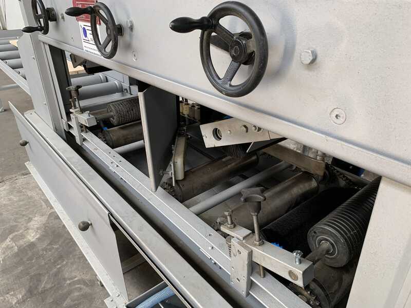 Schiele Станок для пропитки / нанесения лакового покрытия обливом со щеточным втиранием - бывший в употреблении Impregmat (11)