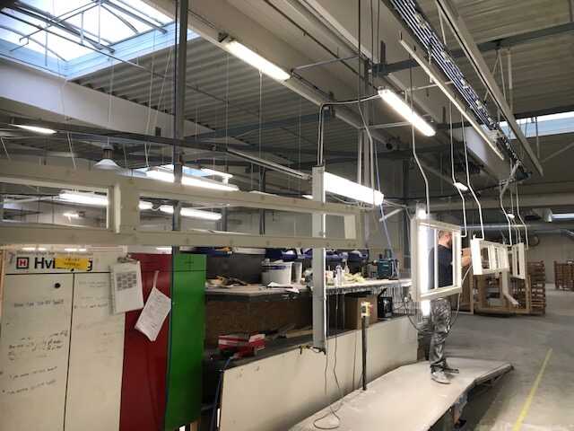 Wagner / Hjort Spray Walls with Suspension Tracks - second-hand 2700 (3)