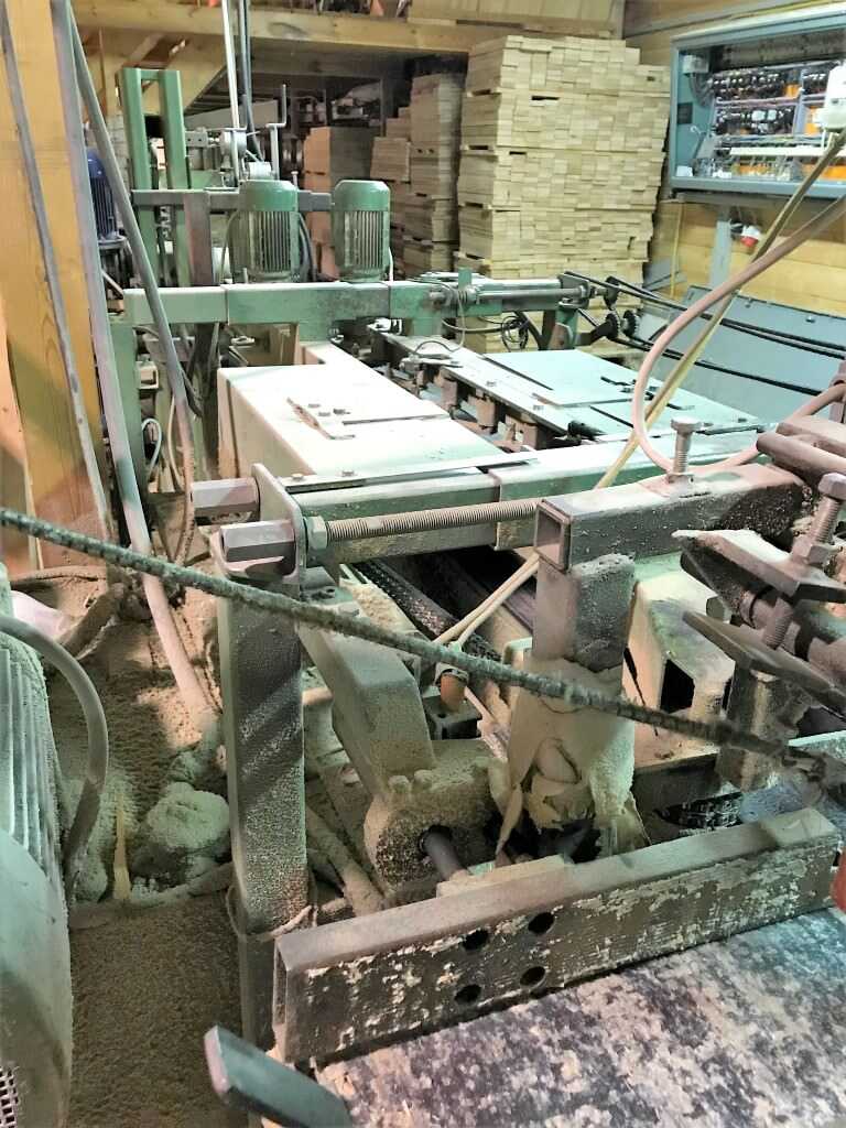 GreCon Finger Jointing Line for Short Pieces - second-hand (3)