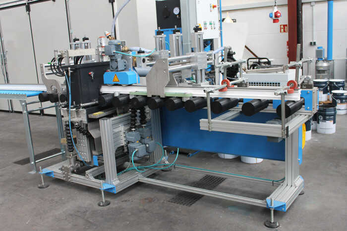 Schiele Coating Line with Dryer - second-hand Vacumat ProfileCoat main picture