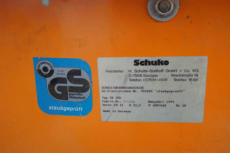 Schuko Измельчитель и брикетировочный пресс - бывший в употреблении (4)