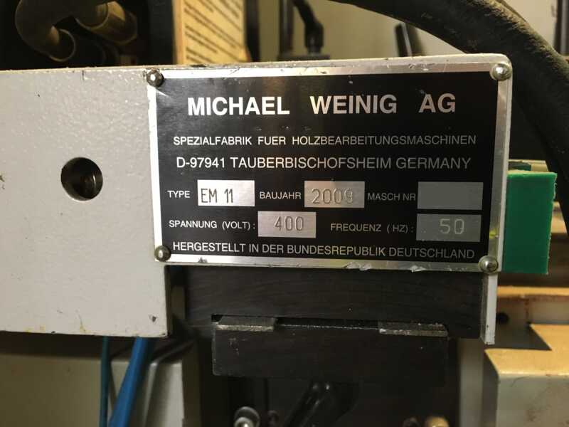 Weinig Строгально-калевочный автомат - бывший в употреблении Powermat 1000 (4)