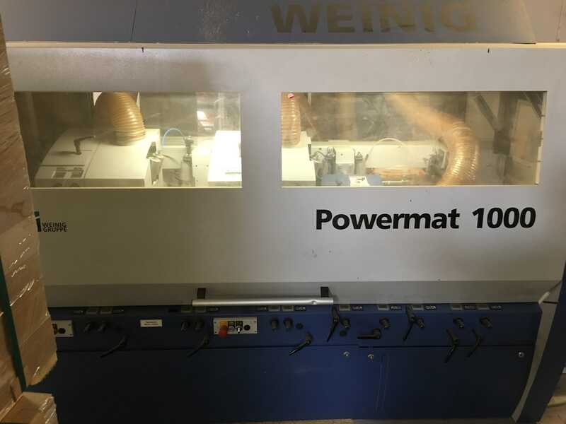 Weinig Строгально-калевочный автомат - бывший в употреблении Powermat 1000 (6)