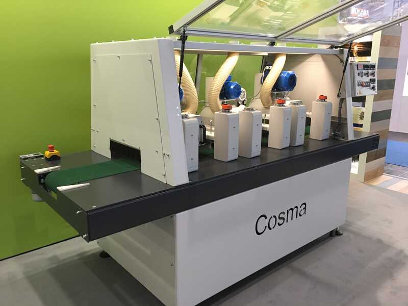 Cosma Structuring and Sanding Machine - second-hand 400 1S 2S 5D + C (1)