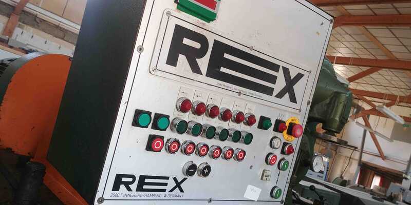 Rex Высокопроизводительный 4-х сторонний строгальный станок - бывший в употреблении Homs 310-K (1)