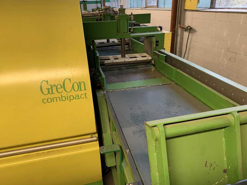 GreCon Finger Jointing Line for Flat Finger Jointing - second-hand Combipact (7)
