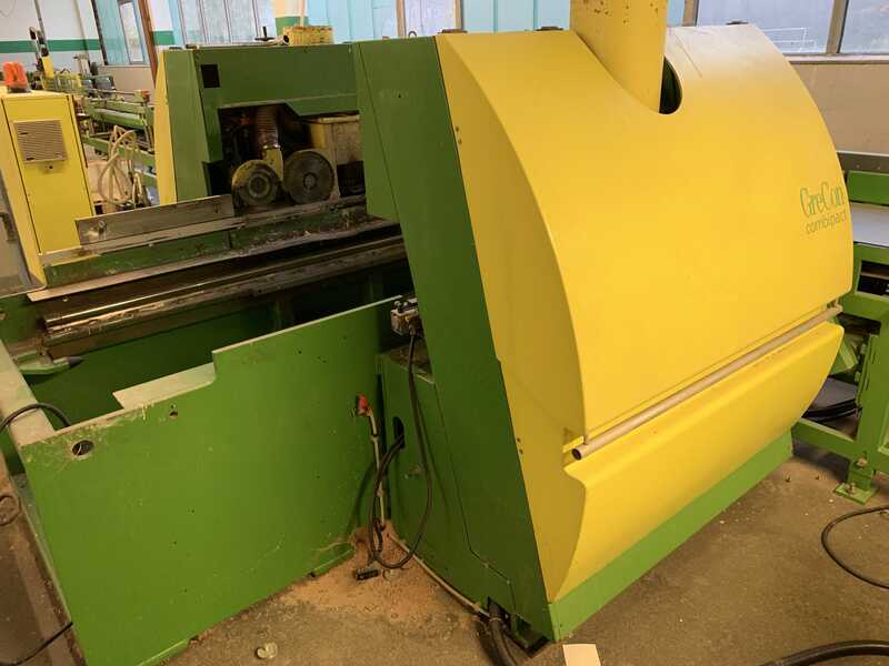 GreCon Finger Jointing Line for Flat Finger Jointing - second-hand Combipact (9)