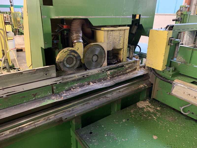GreCon Finger Jointing Line for Flat Finger Jointing - second-hand Combipact (11)