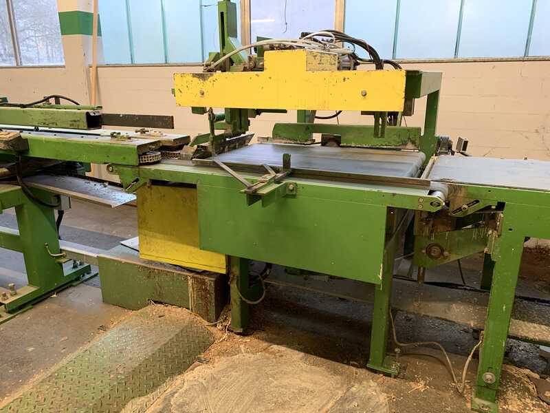 GreCon Finger Jointing Line for Flat Finger Jointing - second-hand Combipact (17)