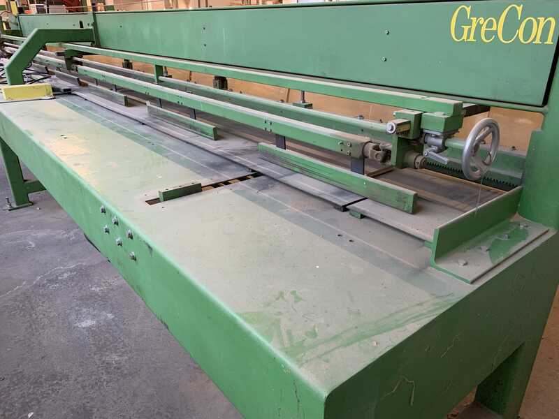 GreCon Finger Jointing Line for Flat Finger Jointing - second-hand Combipact (24)