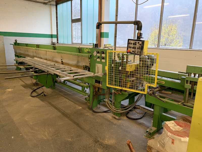 GreCon Finger Jointing Line for Flat Finger Jointing - second-hand Combipact (26)