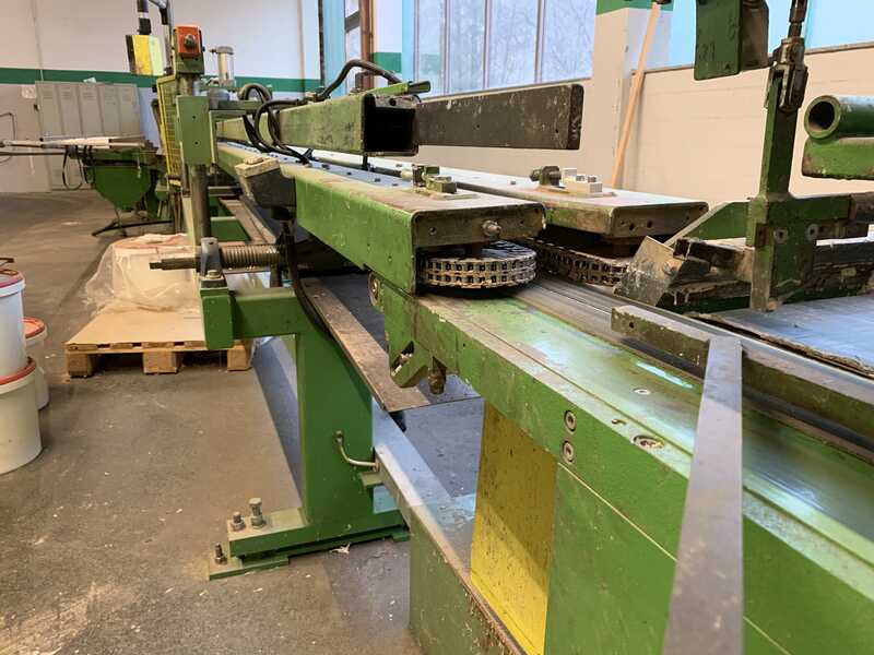 GreCon Finger Jointing Line for Flat Finger Jointing - second-hand Combipact (27)