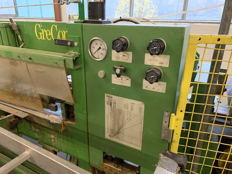 GreCon Finger Jointing Line for Flat Finger Jointing - second-hand Combipact (28)