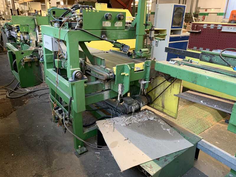 GreCon Finger Jointing Line for Flat Finger Jointing - second-hand Combipact (30)