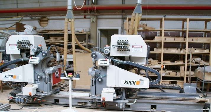 Koch Double-Sided Sawing, Drilling and Dowel Inserting Machine - second-hand Compact NC main picture