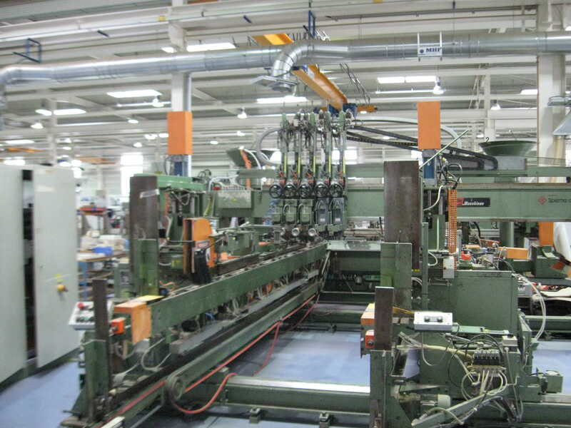 Koch Autom. Sawing, Drilling, Milling and Dowel Inserting Machine - second-hand SBFFD-B + BL-25 main picture