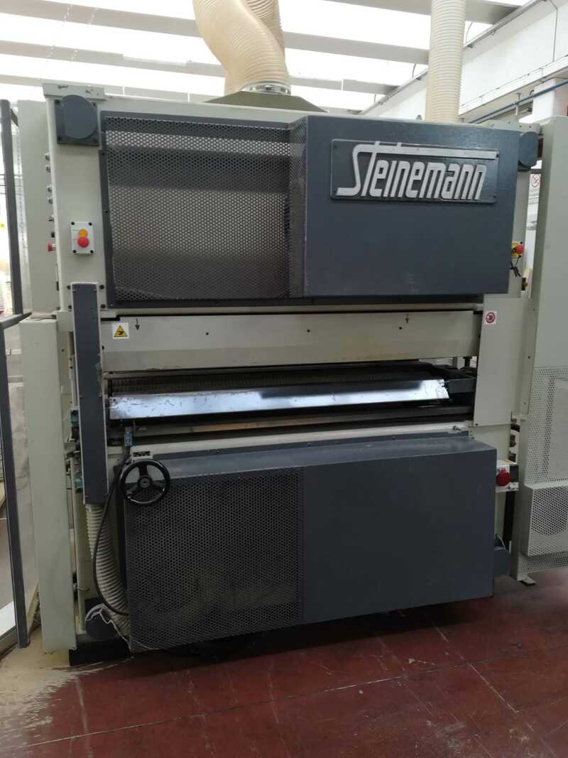 Steinemann Wide Belt Sander / Calibrating Machine top/bottom - second-hand SPS 130 ABW (13)