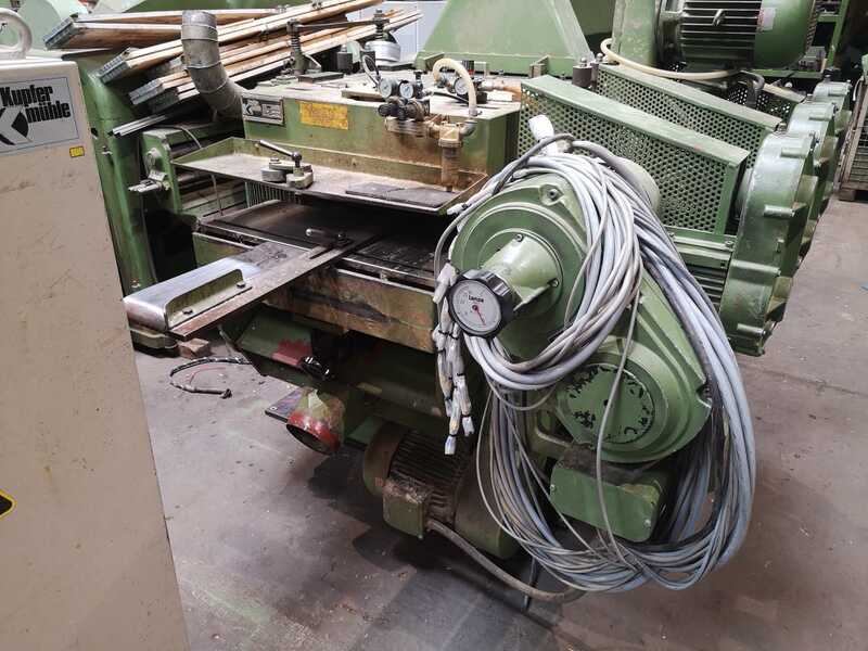 Kupfermühle Planing Machine for Construction Wood / Four-Side Planer - second-hand VUIN Plus 600 (9)