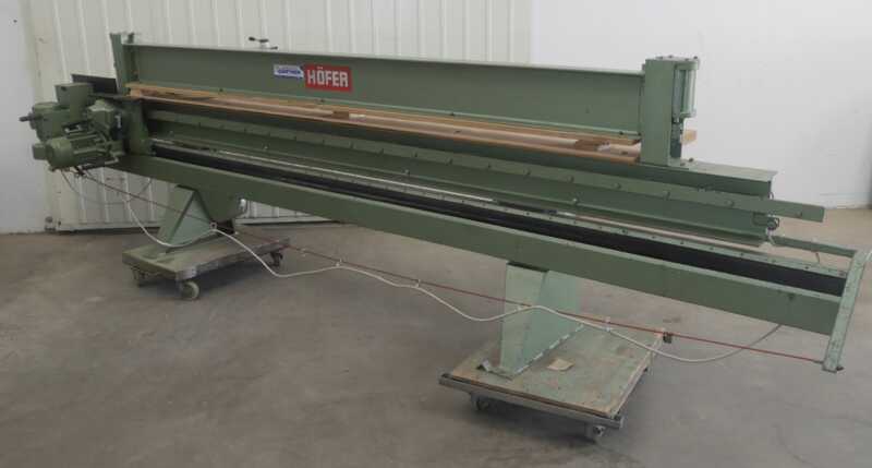 Höfer Veneer Saw with Planing Unit - second-hand main picture